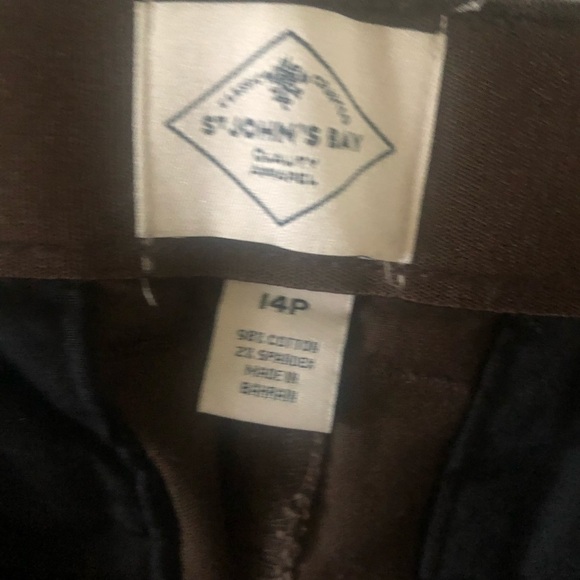 Beautiful Women’s Light Brown Crops Pants Size 24 Petite - Picture 7 of 10